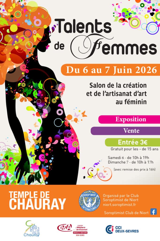 Affiche officielle : entrée 3 €, gratuit moins de 15 ans — samedi 6 juin 10h-19h, dimanche 7 juin 10h-17h, remise des prix à 16h